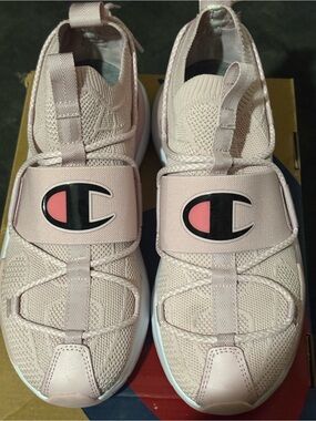 Champion Women’s XG REVEAL Hush Pink Slip-On Athletic Shoes